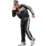 Rap Costume Idol Black Tracksuit - Mens 80s Costumes